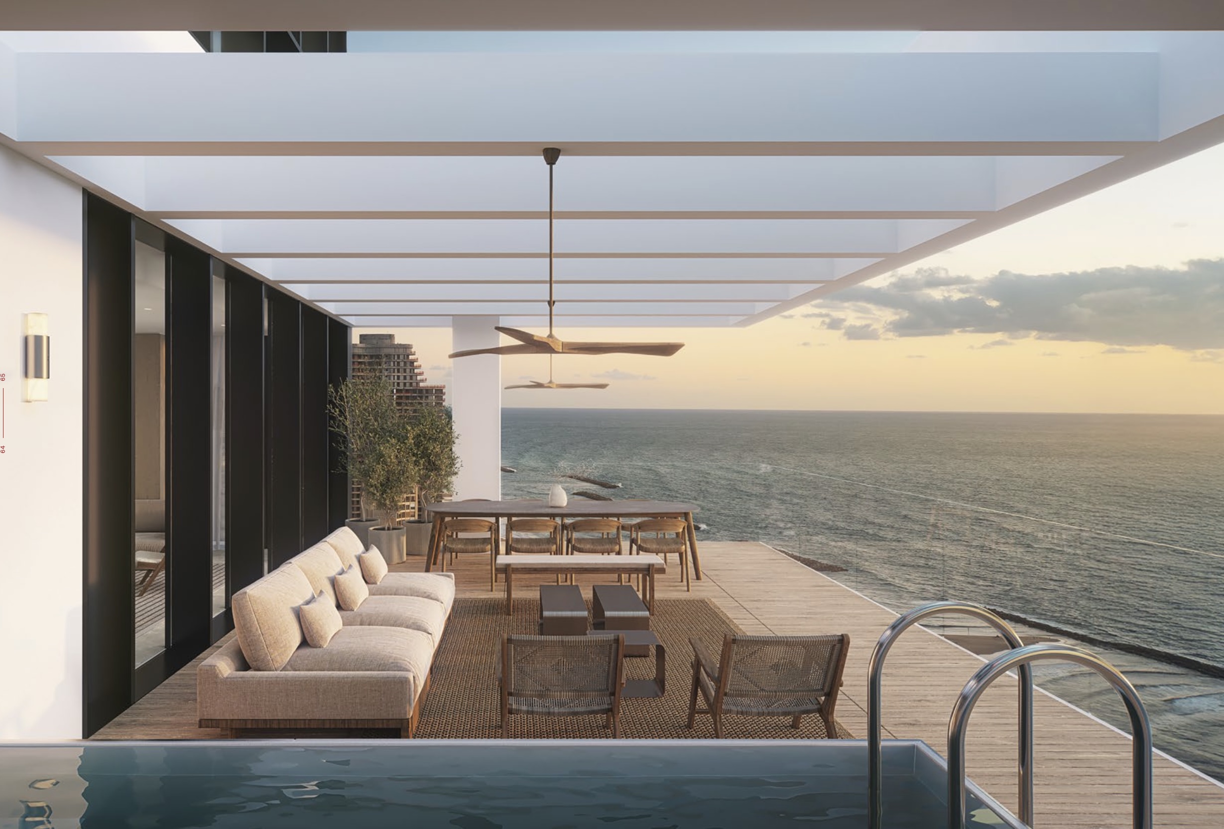 Rich technical specifications and kitchen designs at The Esther Netanya luxury apartments